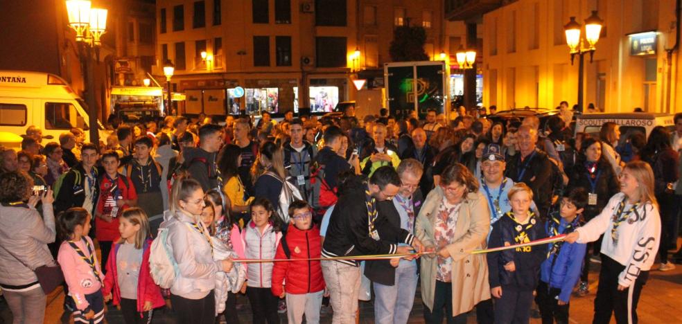 La XXXVII Valvanerada Scout parte de Arnedo con 124 andantes