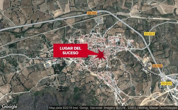 Hallan el cadáver de un hombre de 32 años en Cáceres