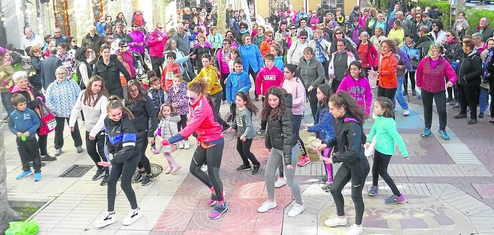 El paseo 'Por la vida' une a Santo Domingo y Santurde de Rioja contra el cáncer