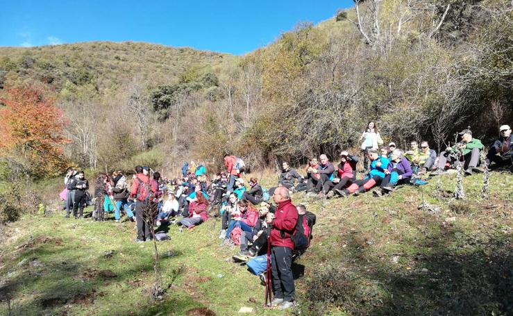 La Valvanerada Scout llega emocionada a su destino