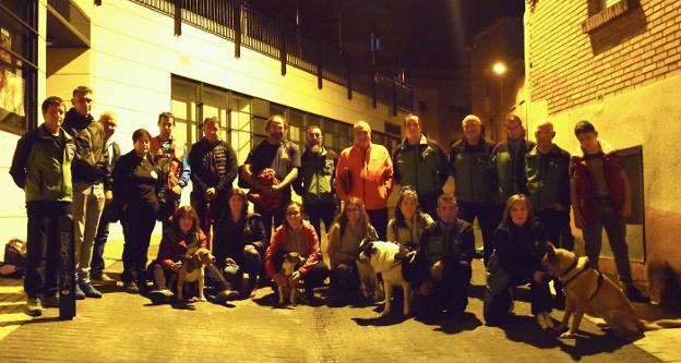 La Unidad Canina de La Rioja, de formación