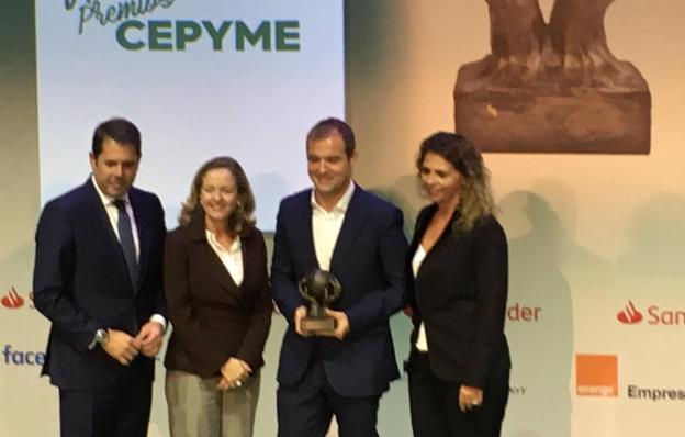 Jesús Esteban, empresario autónomo del año en los Premios Cepyme