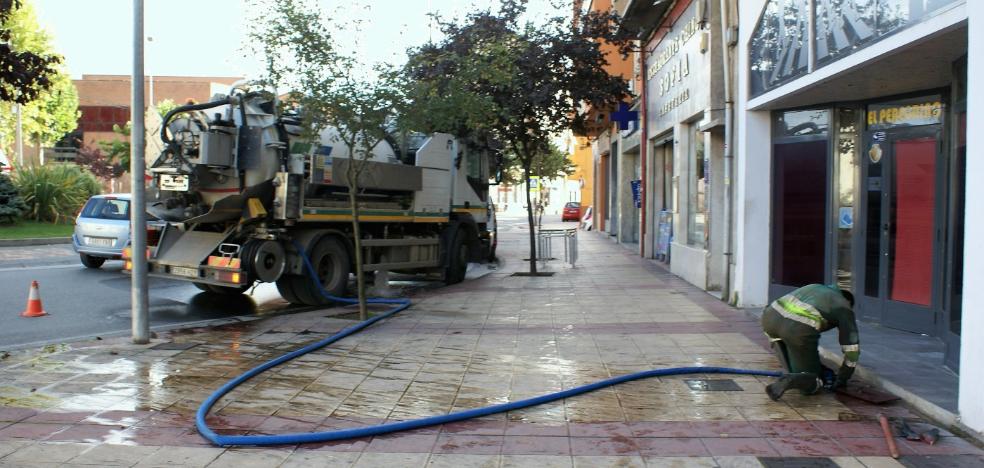 Aqualia llevó a cabo la limpieza de desagües