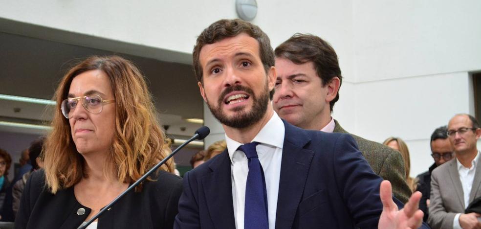 Casado intenta frenar el avance de Vox con una defensa del estado autonómico y la UE