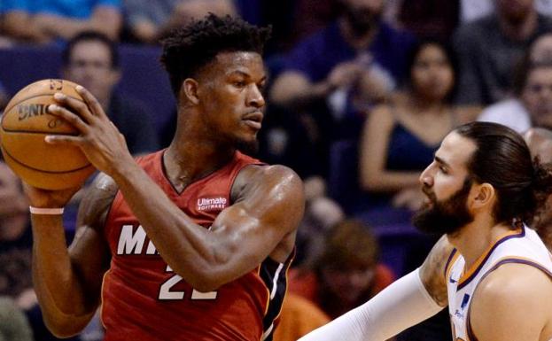 Los Suns caen ante los Heat pese al doble-doble de Ricky Rubio