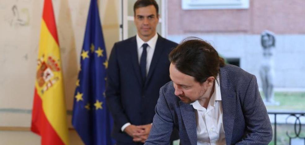 Las otras veces en que Sánchez e Iglesias fueron Pedro y Pablo