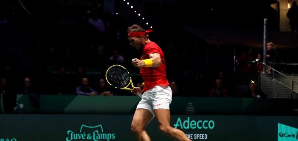 Nadal reduce al combativo Gojo y mete a España en cuartos y como primera de grupo