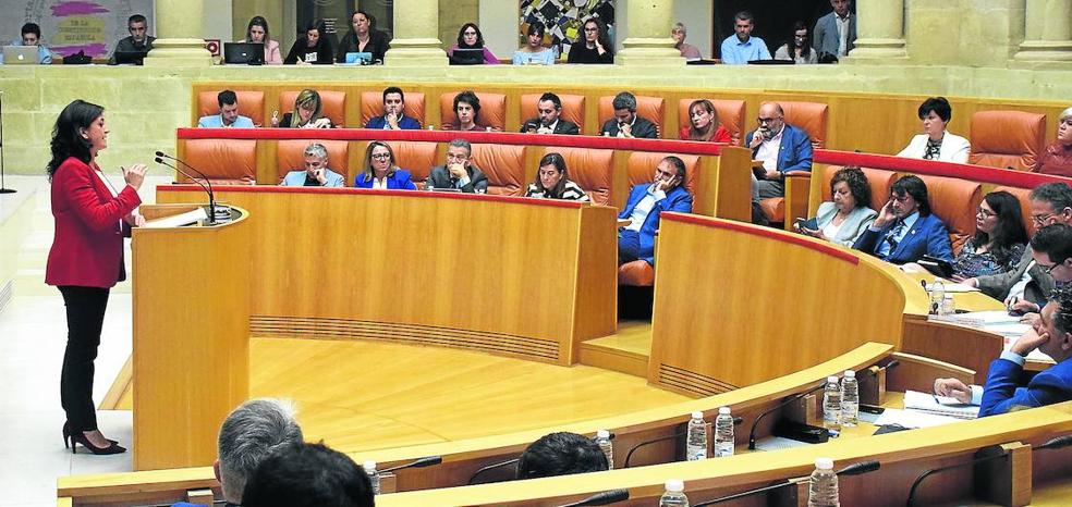 El Presupuesto del Parlamento de La Rioja sube hasta los 8,5 millones por la liberación de diputados