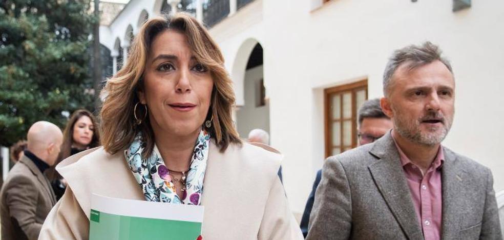 Ferraz enfría la guerra con Susana Díaz, cuyo futuro «lo decidirá la militancia»