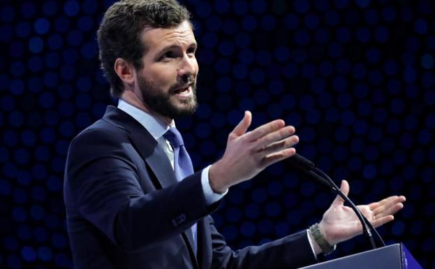 Casado advierte de que el nacionalismo catalán es «un problema de toda Europa»