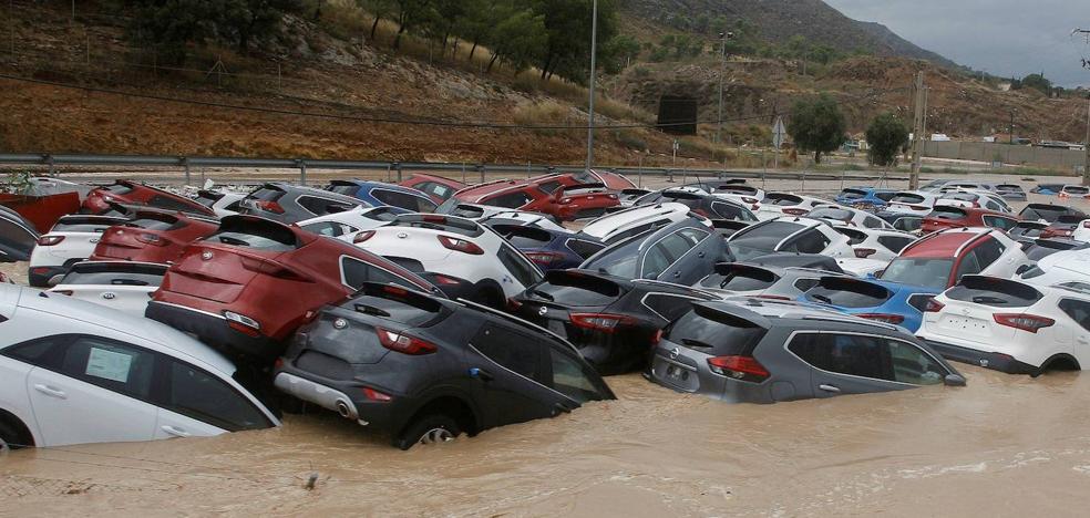 Vuelven las fuertes lluvias al Mediterráneo tras reagruparse las bajas presiones sobre el sureste