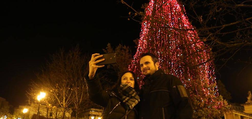 Las luces de Navidad brillan aún más en Logroño