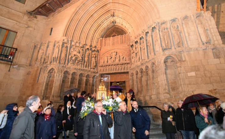 Las reliquias de Santa Bernardita llegan a Logroño