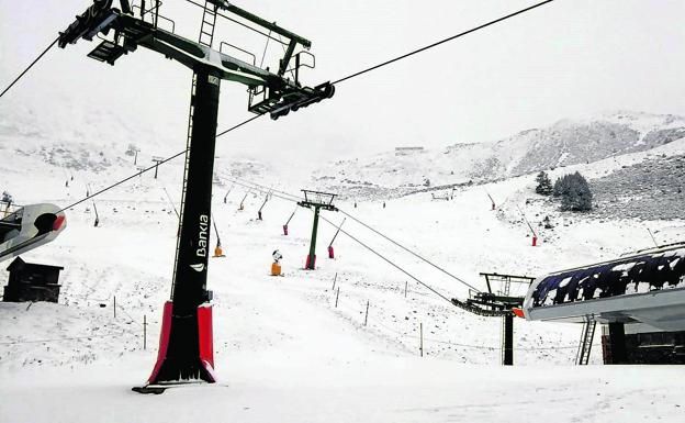 La nieve no termina de llegar