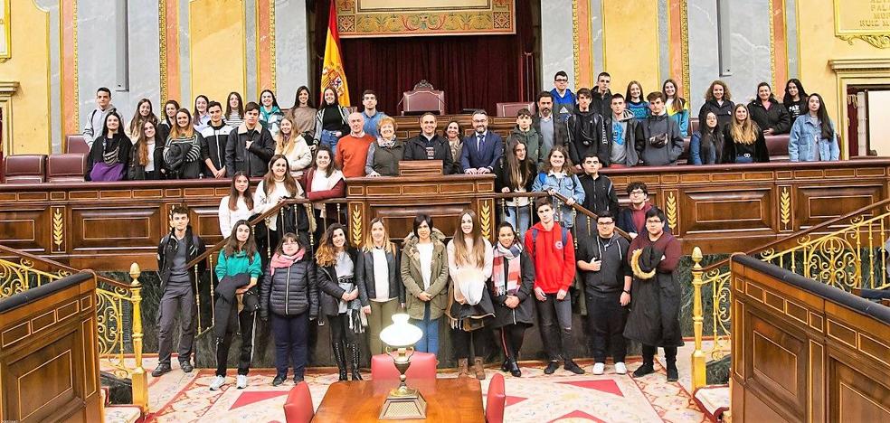 Alumnos del Rey Don García visitan Madrid