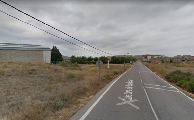 Un hombre de 36 años, herido en un accidente a la entrada de Alcanadre