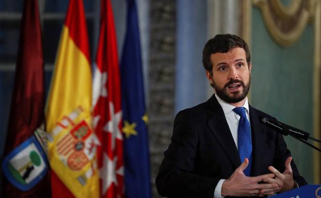 Casado denuncia un supuesto trato «asimétrico» al PP y al resto de partidos por la corrupción