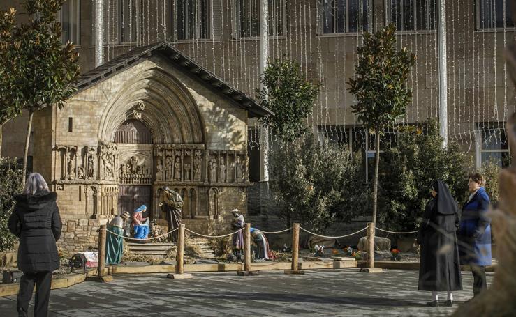 Inaugurado el Belén Monumental de Logroño