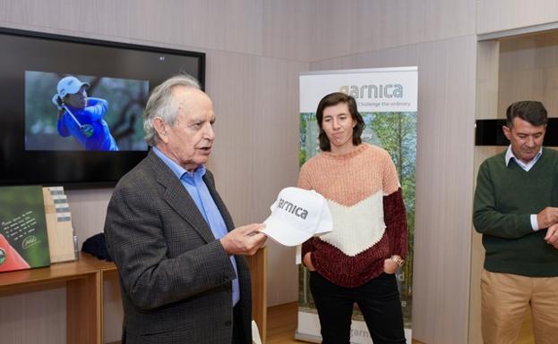 Carlota Ciganda, la mejor golfista europea de 2019, patrocinada por la riojana Garnica