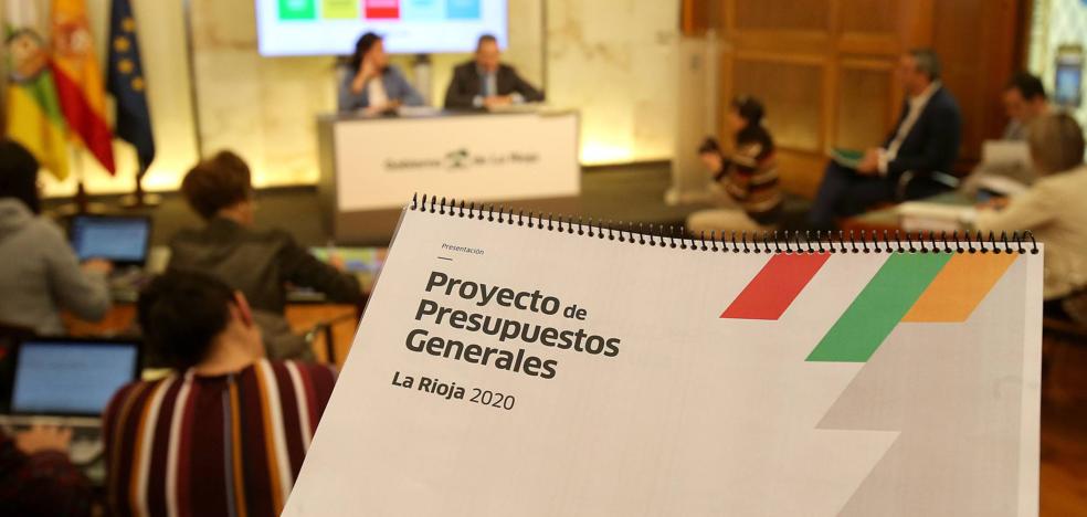 El Gobierno riojano prevé que el nuevo presupuesto entre «en vigor» antes de final de enero