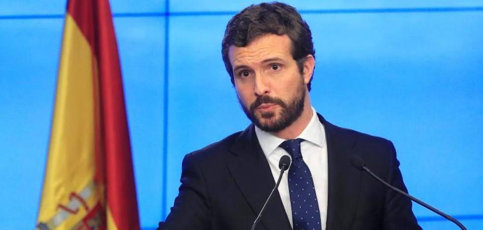 Casado exige a la ministra de Justicia que «explique si hubo filtración a ERC»