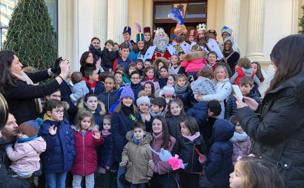 La carta de Andreu a los Reyes Magos: «Salud, trabajo y felicidad» para los riojanos