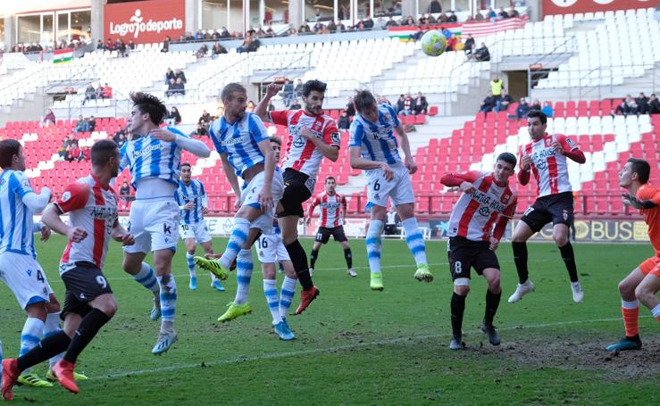 Las Gaunas acoge un empate sin goles