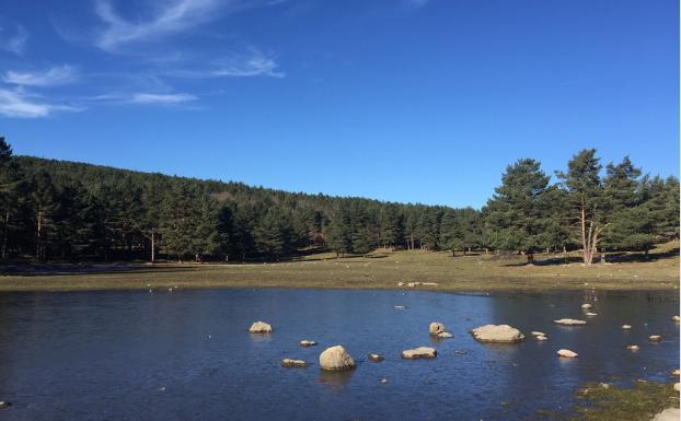 Laguna de la Nava y Villoslada desde El Rasillo