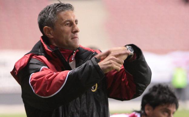 Quique Setién, de Las Gaunas al Camp Nou