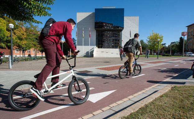 Mapa | Logroño cuenta con menos carriles bici en comparación con otras ciudades del Norte