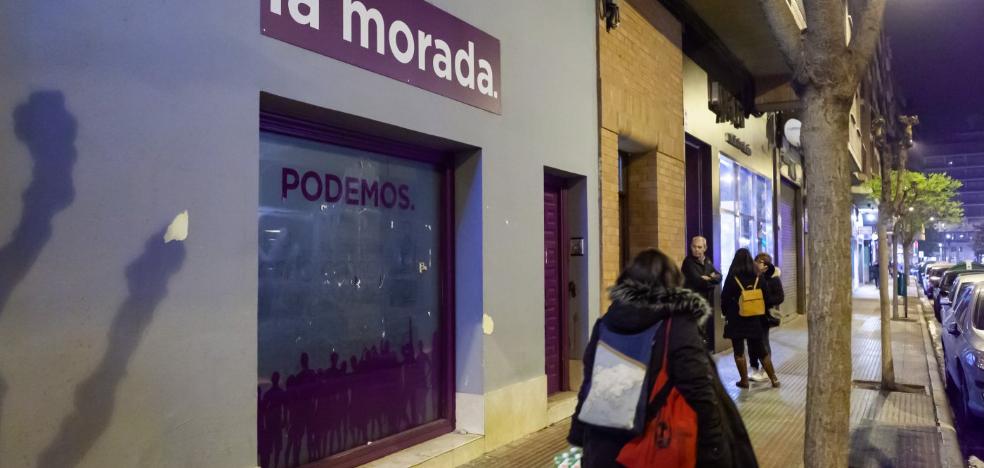 Podemos se queda sin sede en La Rioja tras el cierre de la de Logroño