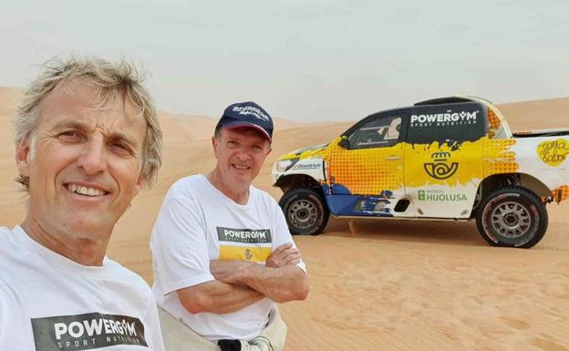 Jesús Calleja: «He terminado el Dakar porque soy un cabezón, un cazurro»