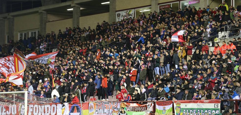 Las Gaunas, de Primera hasta el 90 con récord de asistencia en un partido de los blanquirrojos