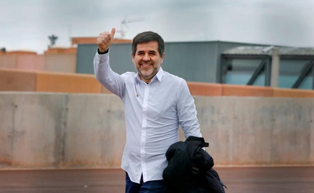 Jordi Sànchez sale de prisión en su primer permiso desde que fue encarcelado