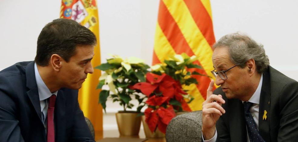 Sánchez se reunirá el 6 de febrero con Torra en plena crisis del independentismo