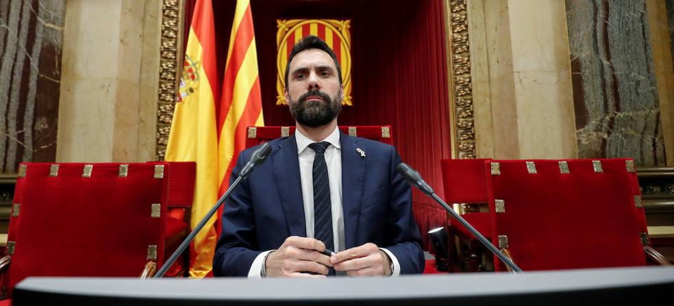 El Constitucional pone en su punto de mira a Roger Torrent por una vieja denuncia del Gobierno de Sánchez