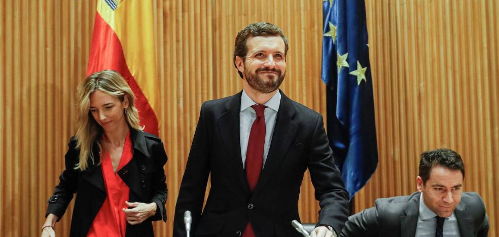 Casado avisa con los tribunales si el Gobierno cede ante Torra