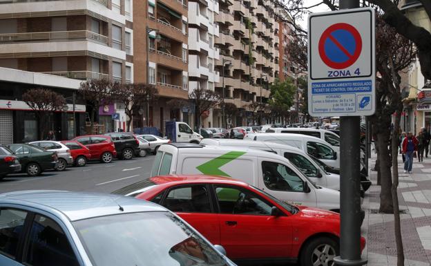 Los usuarios de la zona azul y verde en Logroño no podrán encadenar tickets a partir del 1 de marzo