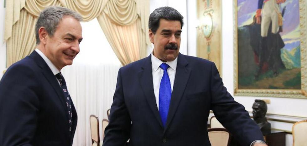 El Gobierno se desmarca de la visita de Zapatero a Maduro en Caracas