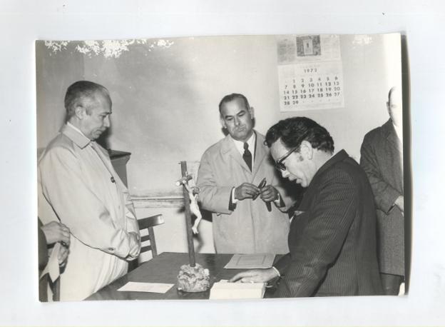 La Retina: toma de posesión del alcalde de Alcanadre