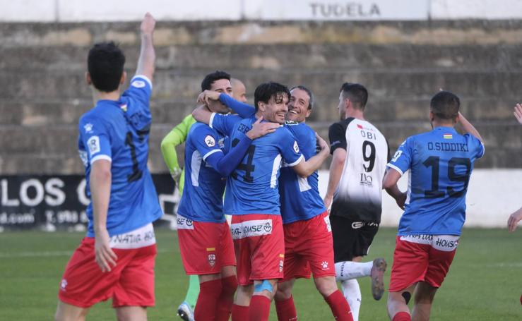 Las imágenes de la victoria de la UDL en Tudela