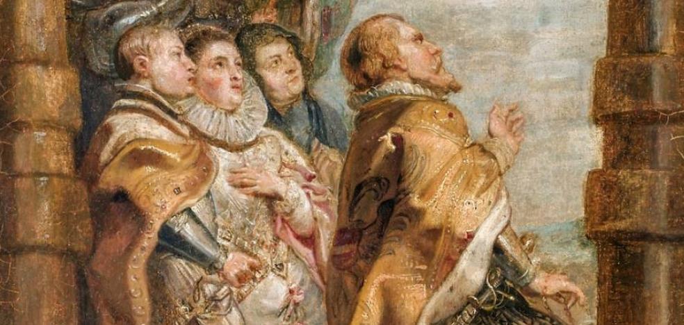 A subasta el boceto de Rubens para los tapices de las Descalzas Reales recuperado en Holanda