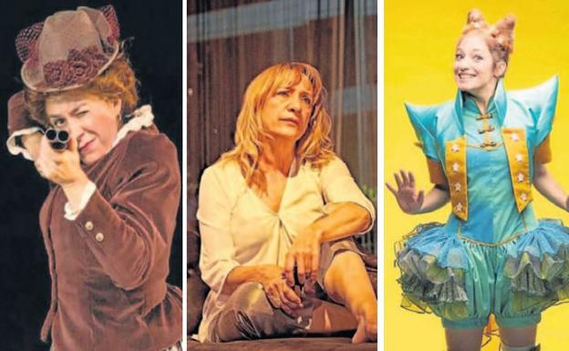 Las mujeres, protagonistas de las tres obras del teatro Bretón esta semana