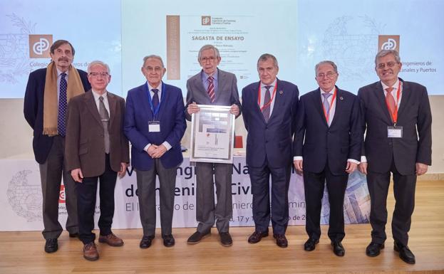 El ingeniero y escritor Fernando Sáenz Ridruejo, Premio Sagasta de Ensayo en Madrid