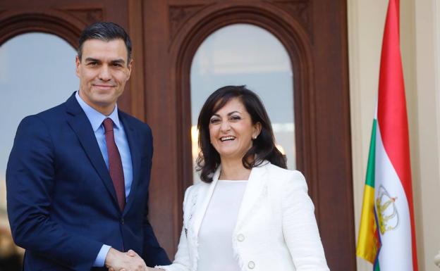 Sánchez otorga a La Rioja rango de referencia nacional en el vino, la lengua y la economía circular