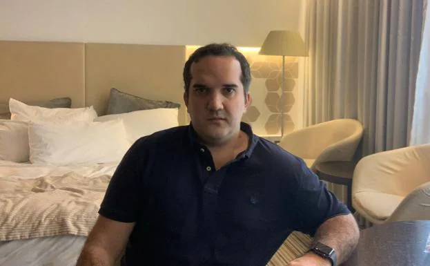 Un periodista riojano, recluido en Abu Dhabi por el coronavirus