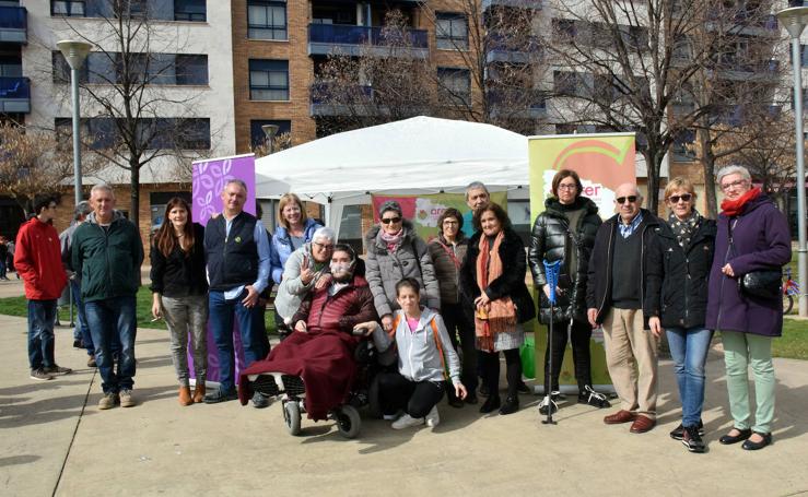 Lectura del manifiesto a favor de las personas con enfermedades raras