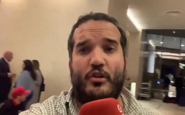 Nacho Labarga da negativo en coronavirus y podrá regresar a España