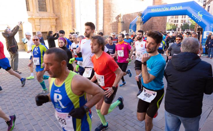 Las imágenes de la Media Maratón del Camino