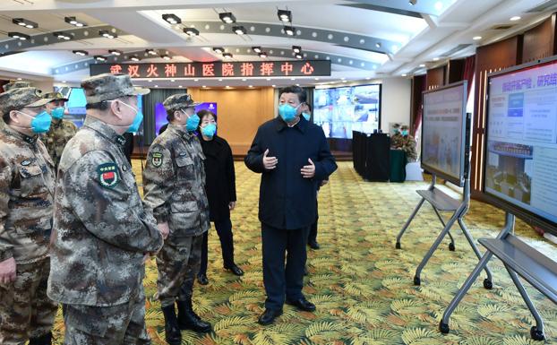 La visita de Xi Jinping a Wuhan augura una pronta victoria de China sobre el coronavirus